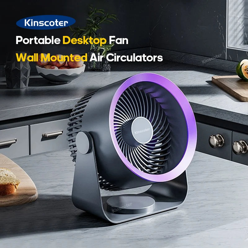 KINSCOTER Multifunctional Electric Fan