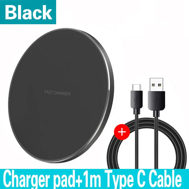 100W Fast Wireless Charger Pad