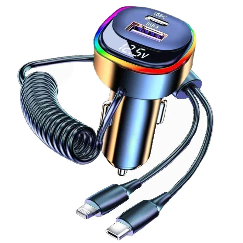 USB C Car Phone Charger Adapter