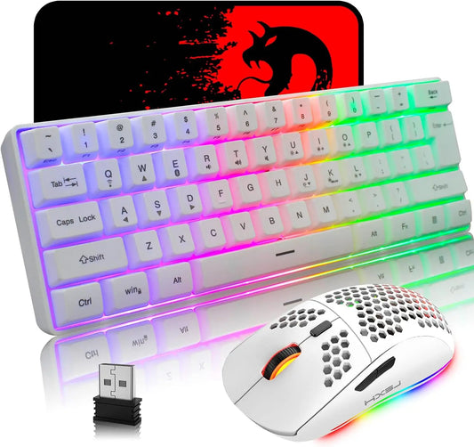 Wireless Gaming Keyboard and Mouse [MAMNASNAKE L500]