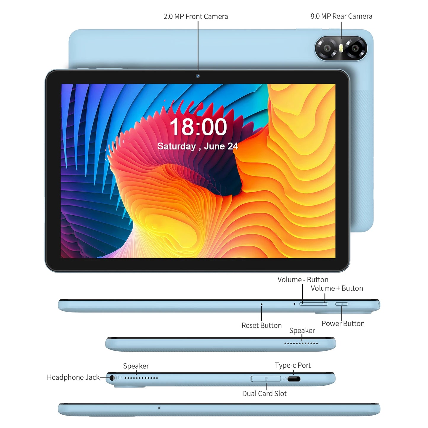 PRITOM TOUCH Android 13 Tablet